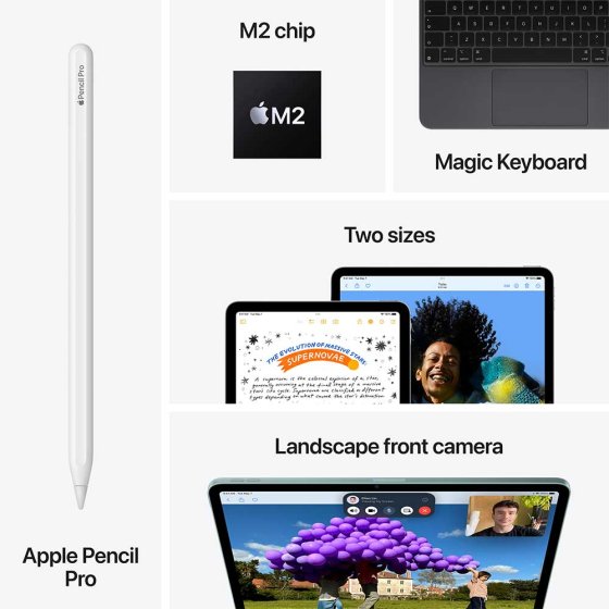 Apple iPad Air 13-inch - M2 chip 2024 Starlight