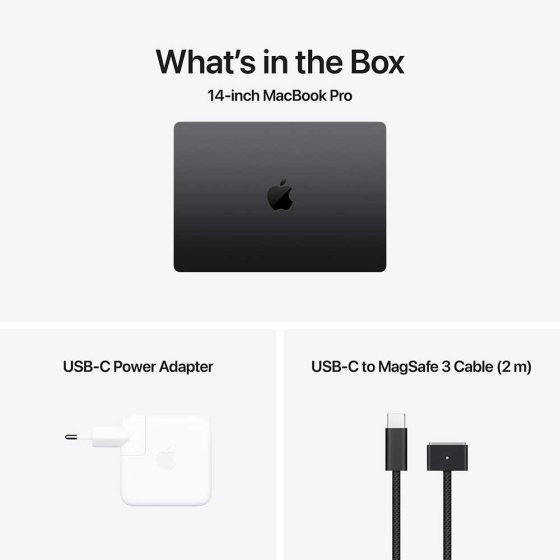 Apple MacBook Pro 14-inch - M4 Pro Chip 12-Core CPU 16-Core GPU 24GB Unified Memory 512GB SSD Storage¹